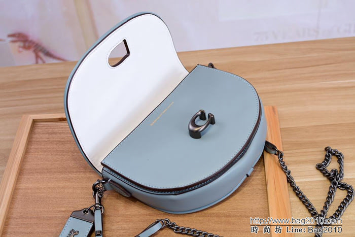 COACH蔻馳 代購級別新品 47924 馬鞍包 今年大熱爆款式 Saddle Up 系列 斜挎小包  Chz1477